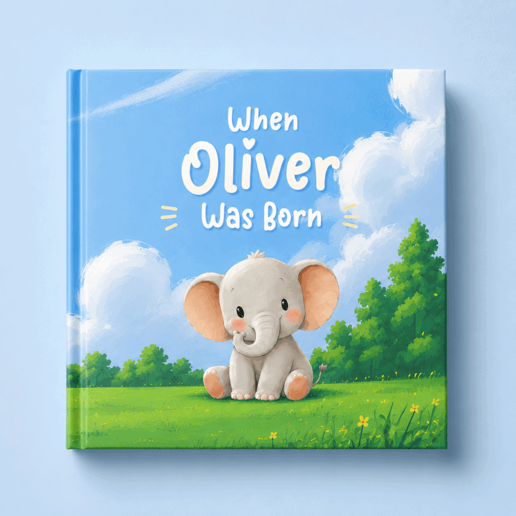 Cover of Cuando naciste, a personalized childrens picture book from Fenous